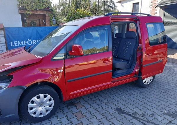 Volkswagen Caddy cena 18900 przebieg: 140000, rok produkcji 2011 z Katowice małe 704